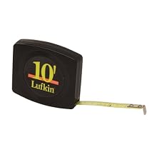 Lufkin 1/4 Inch X 10 Foot Pocket Size Tape