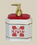 NCAA Mississippi State Bulldogs Ceramic Liquid Soap Dispenser