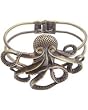 Antique Gold Metal Octopus Bracelet