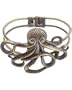 Antique Gold Metal Octopus Bracelet