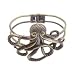 Antique Gold Metal Octopus Bracelet
