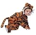 Toddler Cute Little Plush Fur Tiger Costume (Footies not included with Toddler Size)