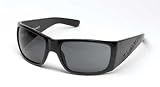 Anarchy Conspiracy Shiny Black Smoke Sunglasses