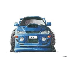SUBARU IMPREZA P1 KOOLART image CERAMIC MUG 1216
