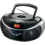 NEW JVC RD-EZ11 PORTABLE CD AM/FM BOOM BOX # CD/CD-R/RW PLAYBACK AUDIO INPUT DETACHABLE AC ADAPTER