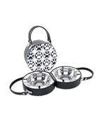 mudpie Pet Paw-Circle Round Travel Kit with Feeding Dishes