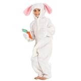 Charlie Crow Childrens White Rabbit Age 8-10 Yrs 140Cm Easter Bunny