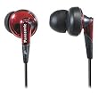Panasonic RP-HJE450-R In-Ear Earbud ErgoFit Design, Accoustic Precision Control System (Red)