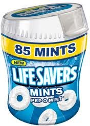 lifesavers mints mint pack pep bottles