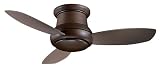 44" Minka Aire Concept II Bronze Hugger Style Ceiling Fan