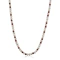 Valero Pearls pearls4girls Damen-Halskette Koralle S��wasser-Zuchtperlen wei� 90 cm 60200902