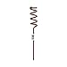 Maurice Sporting Goods RH1SB Rod Holder, Spiral