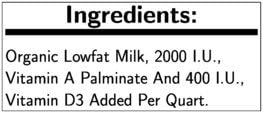 Natural By Nature Organic Fresh Grass Fed Milk, 64 Ounce -- 6 per case.
