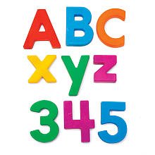 Alpha Magnets and Math Magnets 126 pc Set