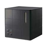 アピックス　スチーム式アロマ加湿器　ＡＨＤ−０３０−ＢＫ（ブラック） スチーム式アロマ加湿器
