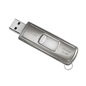 SanDisk SDCZ7-016G-A11 16GB Ultra Cruzer Titanium Drive (Silver)