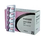 100 pc Maxell SR512SW 335 V335 SR512 Silver Oxide Watch Battery