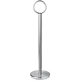 New Star 12 Pc Table Number Holder Table Card Holder Table Number Stand Place Card Holder 8"