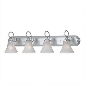 Elipse Strip Light in Brushed Nickel
