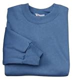 NEW Hanes ComfortBlend - Youth Crewneck Sweatshirt Denim Blue-M