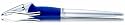 Yoropen Executive Pen, Blue Grip, Black ink