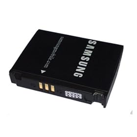 Batterie d�origine Samsung AB653039CE Lithium-Ion 880 mAh 3,7V / pour le Samsung U900 Soul
