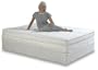 Majestic Comfort Latex and Memory Foam Pillow-Top Matress Bed Set with Foundation - includes pillow, Queen (two-piece foundation)