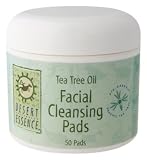 Desert Essence - Tea Tree Oil Facial Cleansing Pads, 50 pads