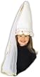 CHILD White Princess Renaissance Hat