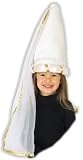 CHILD White Princess Renaissance Hat - Beautiful Medieval Hat for Girls!