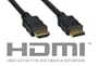 35 Foot B & A Computer Black Gold HDMI Cable, CL2 Rated for In-Wall Use