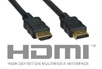 15 Foot B & A Computer Black Gold HDMI 1.3a Category 2 Cable with Gold Plugs