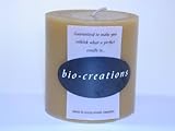 3x3 Pillar Candle (White Unscented) - 3x3-Unscented