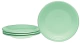 Fiesta Sea Mist 464 7-1/4-Inch Salad Plates, Set of 4