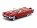 1960 Ford Thunderbird Open Convertible 1/18 Monte Carlo Red