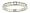 11 Round Channel Set Diamond Wedding Band .38cttw