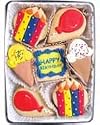 Beautiful Sweets Birthday Celebration Organic Cookies, 4 Cookies