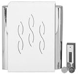 Lamson Home Products #RC4300 WHT/BRS CD DR Chime