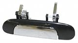 02-03 MAZDA PROTEGE5 REAR DOOR HANDLE LH (DRIVER SIDE), Outer, Chrome (2002 02 2003 03) M491314 B25D73410B*
