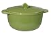 Chantal 2-1/2 Quart Round Covered Casserole, Glossy Garden Green