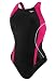 Speedo Women's Speedo Women'S Race Xtra Life Lycra Optik Spliced Powerback Swimsuit,Black/Pink,32