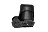 2 Parts Hard Leather Case with Tripod fixing for SONY NEX-5 NEX-5n with 18-55mm Lens (Black)