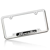 Porsche Boxster Polish Stainless Steel License Frame