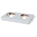 Southern Champion Tray 10004 Clay Coated Kraft Paperboard 2-ct Cupcake Insert, 7-7/8" Length x 3-7/8" Width x 7/8" Height (Case of 200)