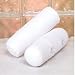 LARGE white TERRY Cloth inflatable bathtub spa cylander shaped BATH Pillow TUB NEW