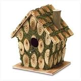 Moss-Edged Birdhouse