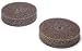 MATTE FINISH BUFF 3" DIAMETER X 3/4 THICK 1/4" ARBOR MEDIUM
