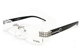 Gianfranco Ferre GF 339 Eyeglasses GF339 06 Palladium/Black Optical Frame