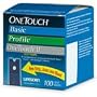 OneTouch Basic Profile OneTouch II Test Strips - 100 ea