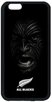 ALL BLACKS RUGBY Custom Image Special Designed for Apple iphone 6 4.7" phones case,Black Silicone Rubber TPU iphone6 4.7" inch Case Cover